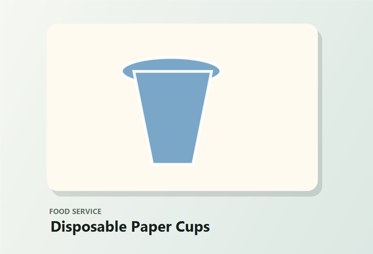 Disposable Paper Cups